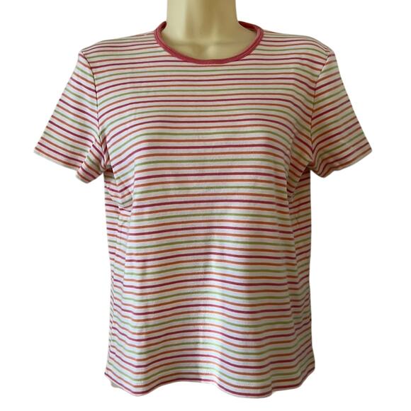 Jones New York Tops - Jones New York Sport Size L Striped Knit Top Woman Size Large